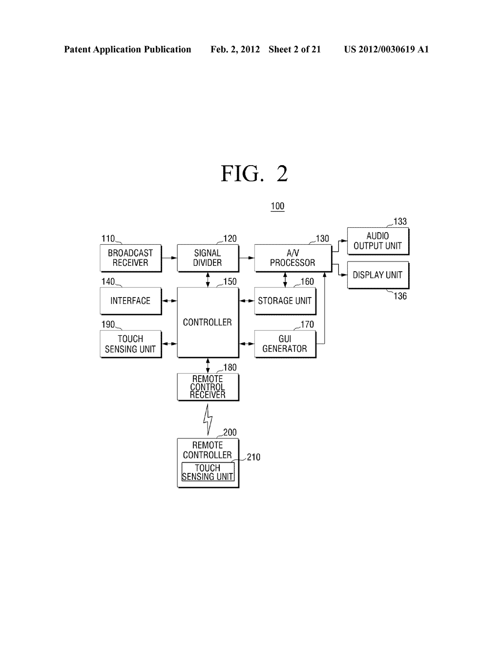 METHOD FOR PROVIDING USER INTERFACE AND DISPLAY APPARATUS APPLYING THE     SAME - diagram, schematic, and image 03