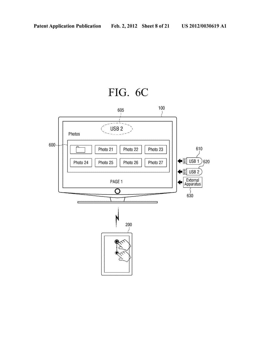 METHOD FOR PROVIDING USER INTERFACE AND DISPLAY APPARATUS APPLYING THE     SAME - diagram, schematic, and image 09