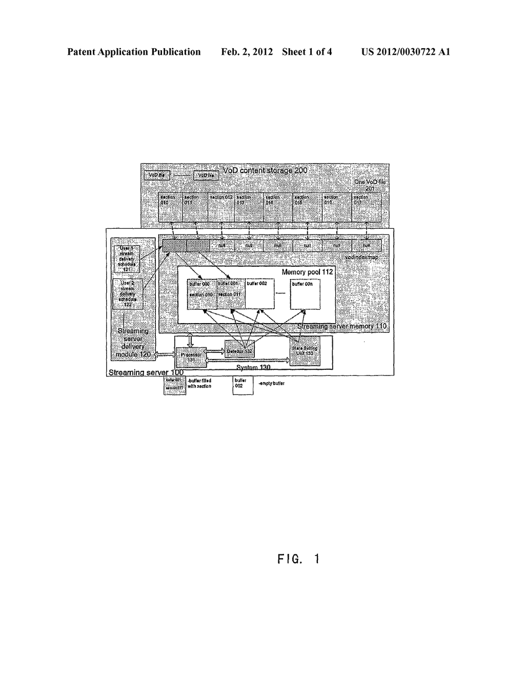 METHOD OF AND A SYSTEM FOR PROVIDING BUFFER MANAGEMENT MECHANISM - diagram, schematic, and image 02