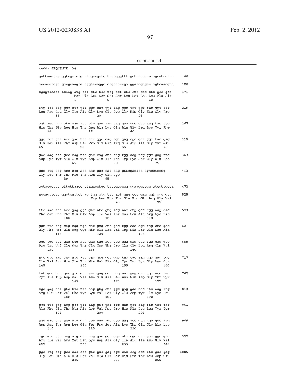 NOVEL FUNGAL ENZYMES - diagram, schematic, and image 124