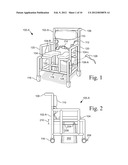 Full perineal wash system with removable seat diagram and image