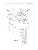 Full perineal wash system with removable seat diagram and image