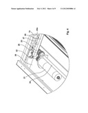 Device for an extendable reception of a ramp diagram and image