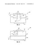 ELECTRONIC DEVICE WITH EDGE SURFACE ANTENNA ELEMENTS AND RELATED METHODS diagram and image