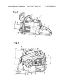 HANDHELD WORK APPARATUS diagram and image