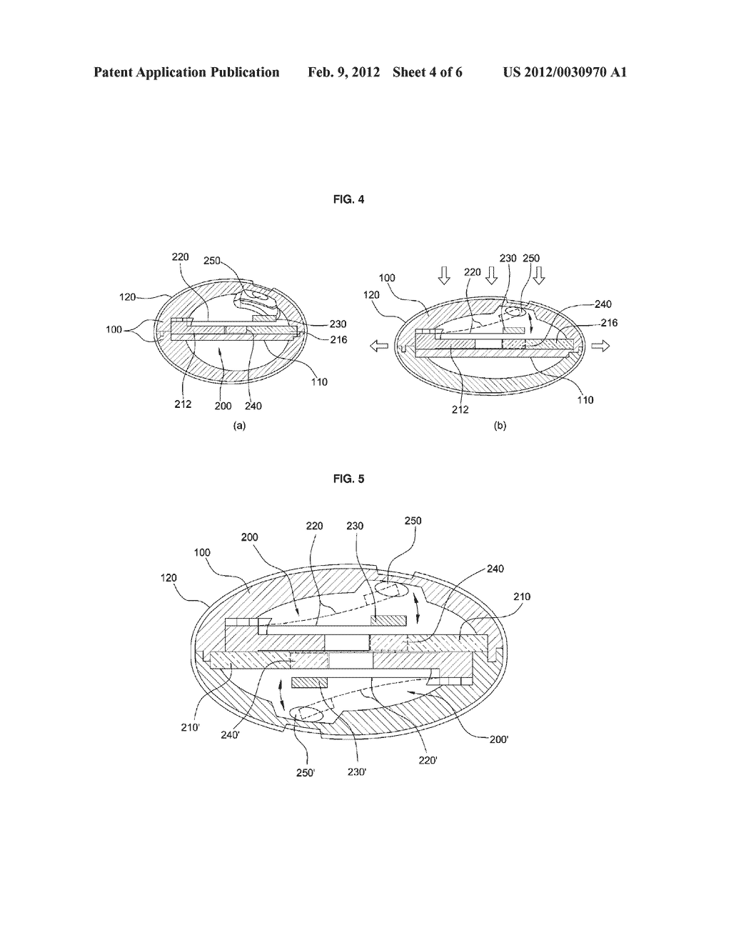 MAGNET VIBRATION DEVICE USING EXTERNAL PRESSURE AND SHOE HAVING THE SAME - diagram, schematic, and image 05