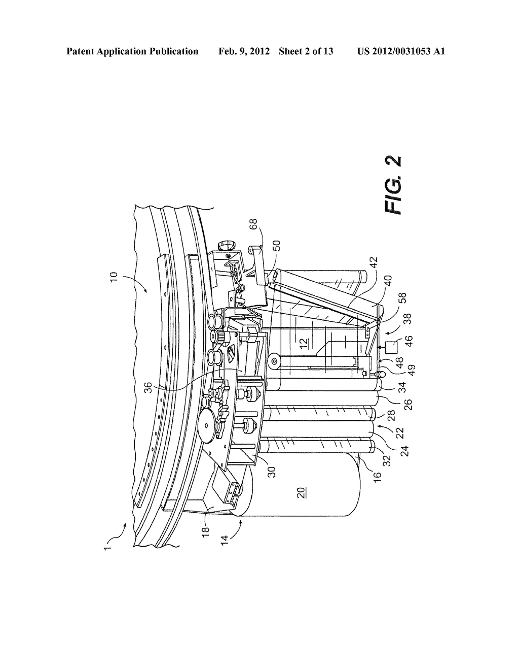 Method For Securing A Load To A Pallet With A Roped Film Web - diagram, schematic, and image 03