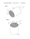 Honeycomb Manufacturing Method Using Ground Nut Shells And Honeycomb Body     Produced Thereby diagram and image