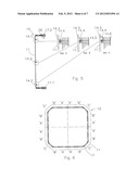 SOLAR RECEIVER HAVING BACK POSITIONED HEADER diagram and image