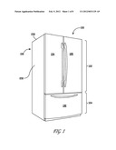 TEMPERATURE CONTROLLED COMPARTMENT AND METHOD FOR A REFRIGERATOR diagram and image