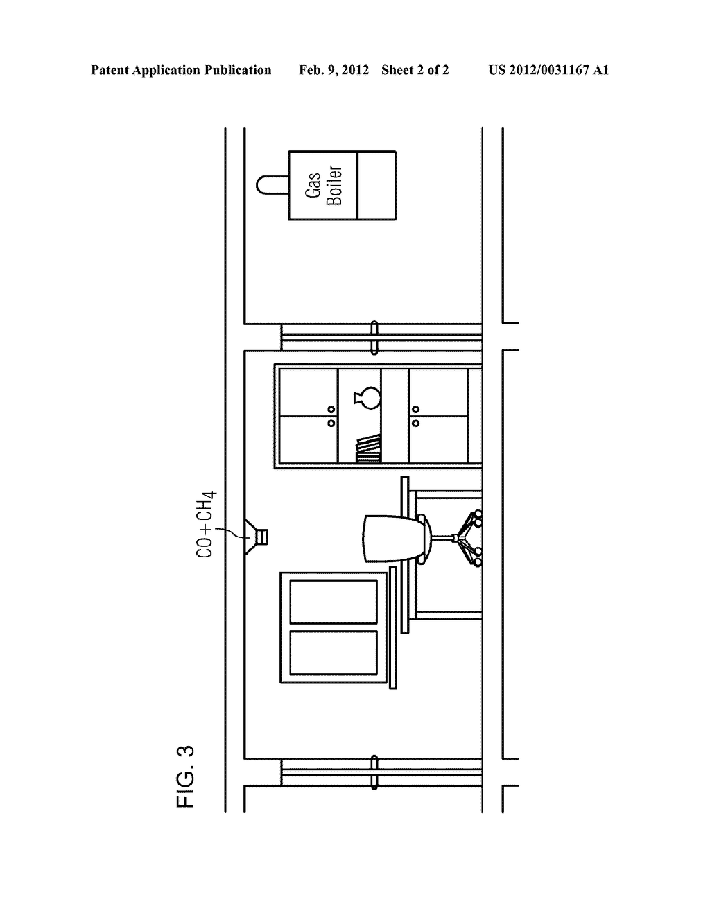 METHOD AND DEVICE FOR CONTROLLING OR MONITORING FIRING SYSTEMS AND FOR     MONITORING BUILDINGS HAVING GAS BURNERS - diagram, schematic, and image 03