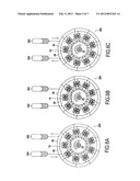 HYDRAULIC MOTOR WITH RADIAL PISTONS AND CONTROL BY CYLINDER diagram and image