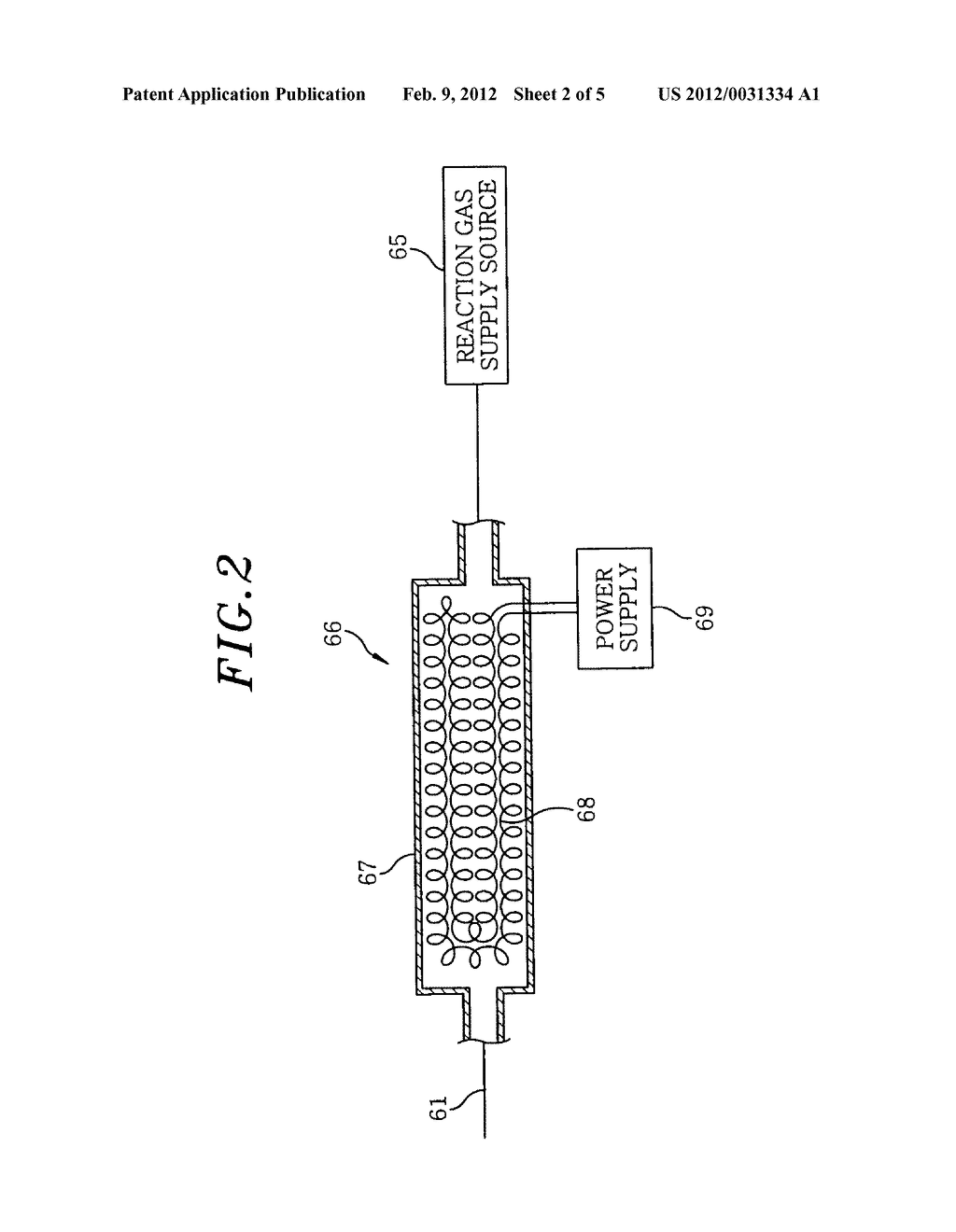 GAS EXHAUST SYSTEM OF FILM-FORMING APPARATUS, FILM-FORMING APPARATUS, AND     METHOD FOR PROCESSING EXHAUST GAS - diagram, schematic, and image 03