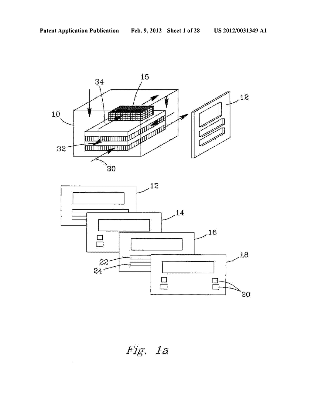 Methods of Making Devices By Stacking Sheets and Processes of Conducting     Unit Operations Using Such Devices - diagram, schematic, and image 02