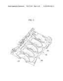 ROLLERIZED CRANKTRAIN BEDPLATE, RECIPROCATING ENGINE EMBODYING SAME AND     ENGINE FURTHER INCLUDING ROLLERIZED CRANKTRAIN diagram and image