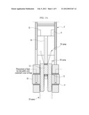 CYLINDER BORE WALL OIL SQUIRTER, RECIPROCATING ENGINE EMBODYING SAME AND     WHERE THE ENGINE FURTHER EMBODIES A ROLLERIZED CRANKTRAIN diagram and image