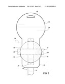 BALL THROWING DEVICE AND DISPLAY PACKAGE THEREFOR diagram and image