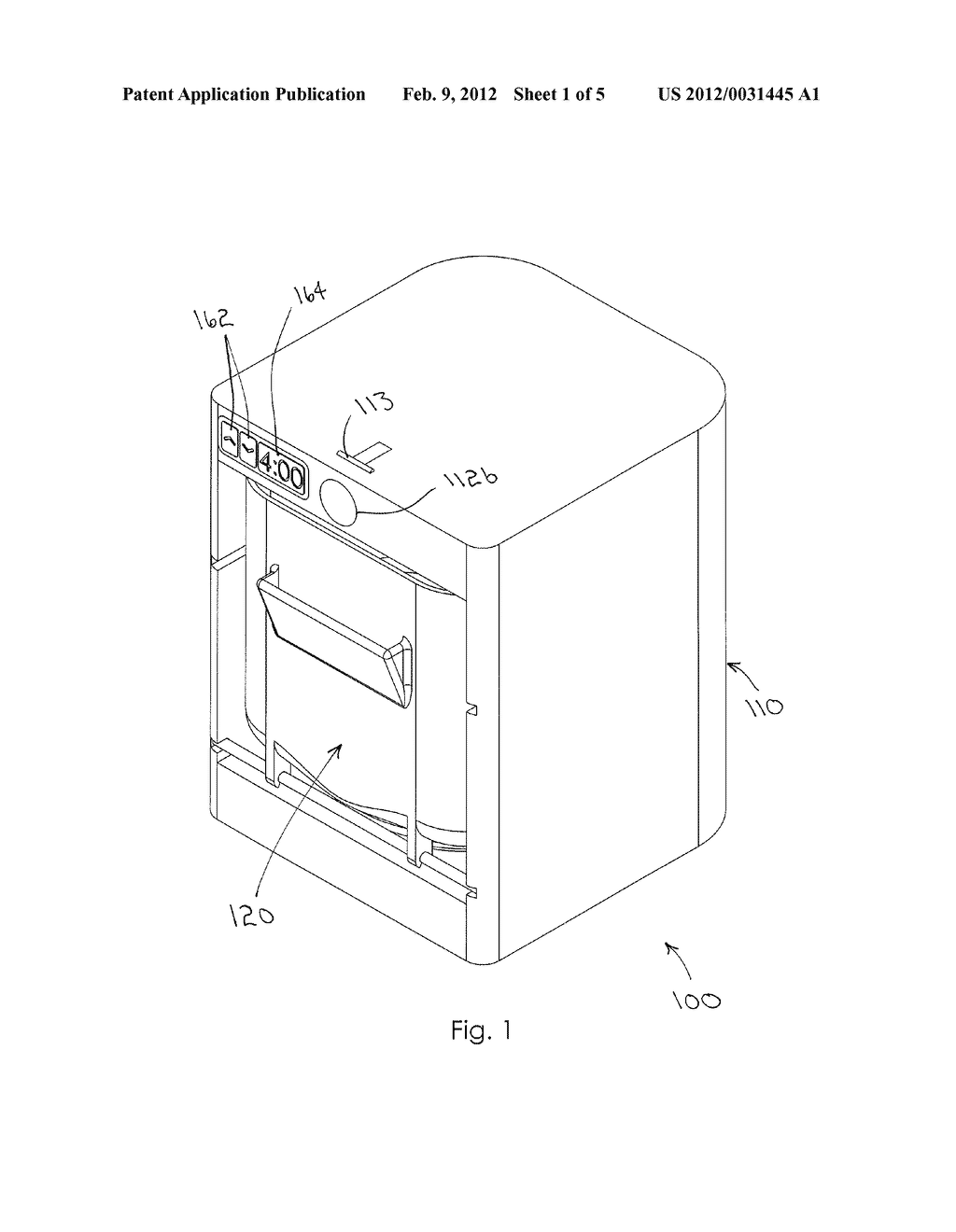 Cleaning Apparatus For Use With Dentures And Other Dental Appliances - diagram, schematic, and image 02