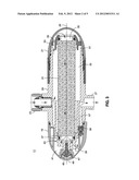 Transverse Mounted In-Line Shower Filter diagram and image