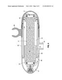 Transverse Mounted In-Line Shower Filter diagram and image