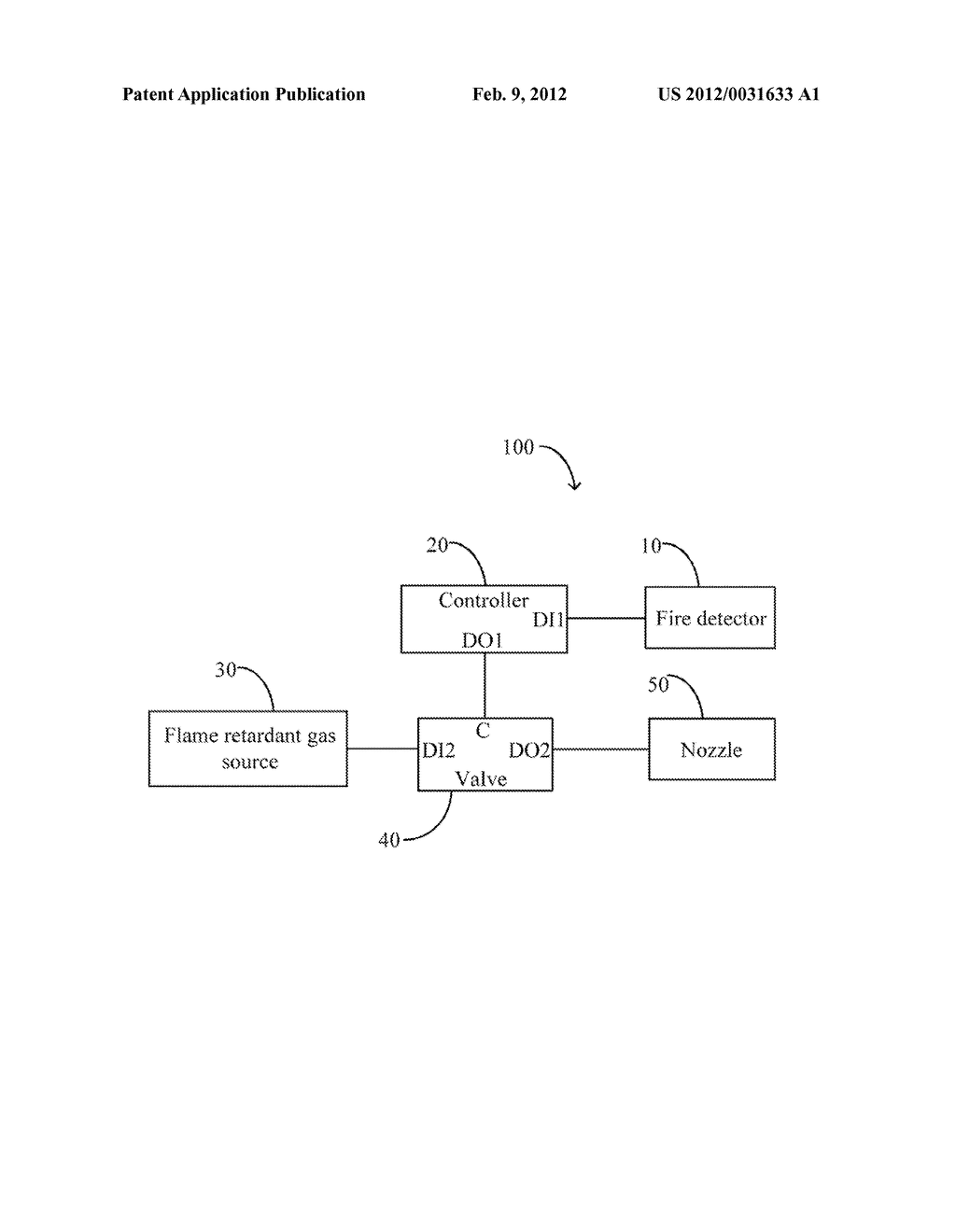 FIRE SUPPRESSION APPARATUS AND CONTAINER DATA CENTER INCLUDING SAME - diagram, schematic, and image 02