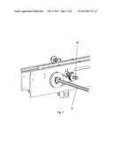 DEVICE FOR CONVEYING OBJECTS IN PACKAGING MACHINES diagram and image