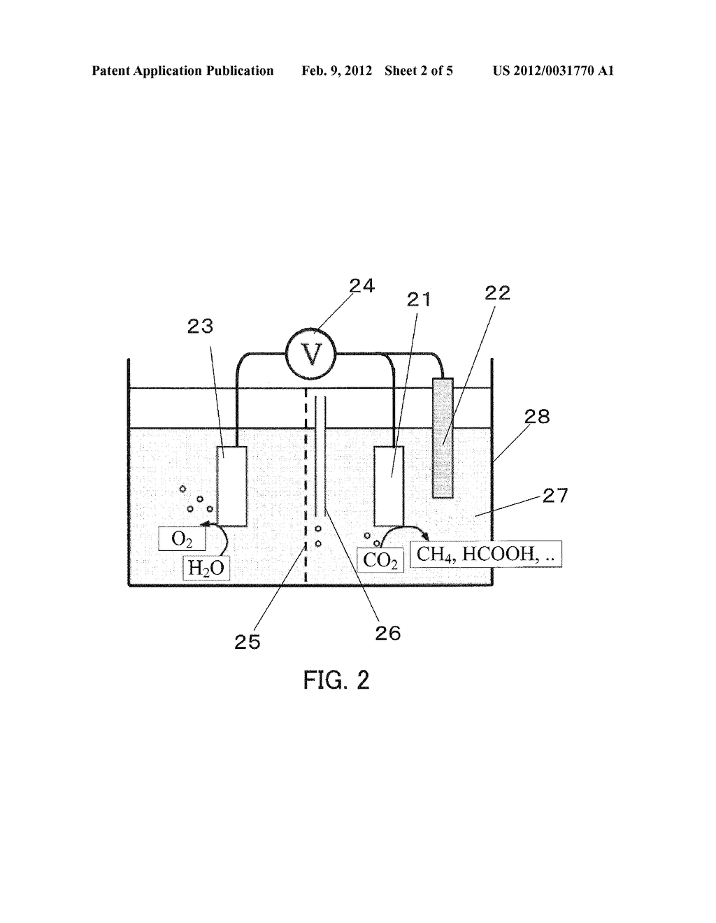 METHOD FOR REDUCING CARBON DIOXIDE - diagram, schematic, and image 03