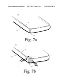 ONE PIECE CO-FORMED EXTERIOR HARD SHELL CASE WITH AN ELASTOMERIC LINER FOR     MOBILE ELECTRONIC DEVICES diagram and image