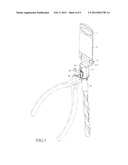 SAFETY DRILL BIT SUSPENSION STRUCTURE diagram and image