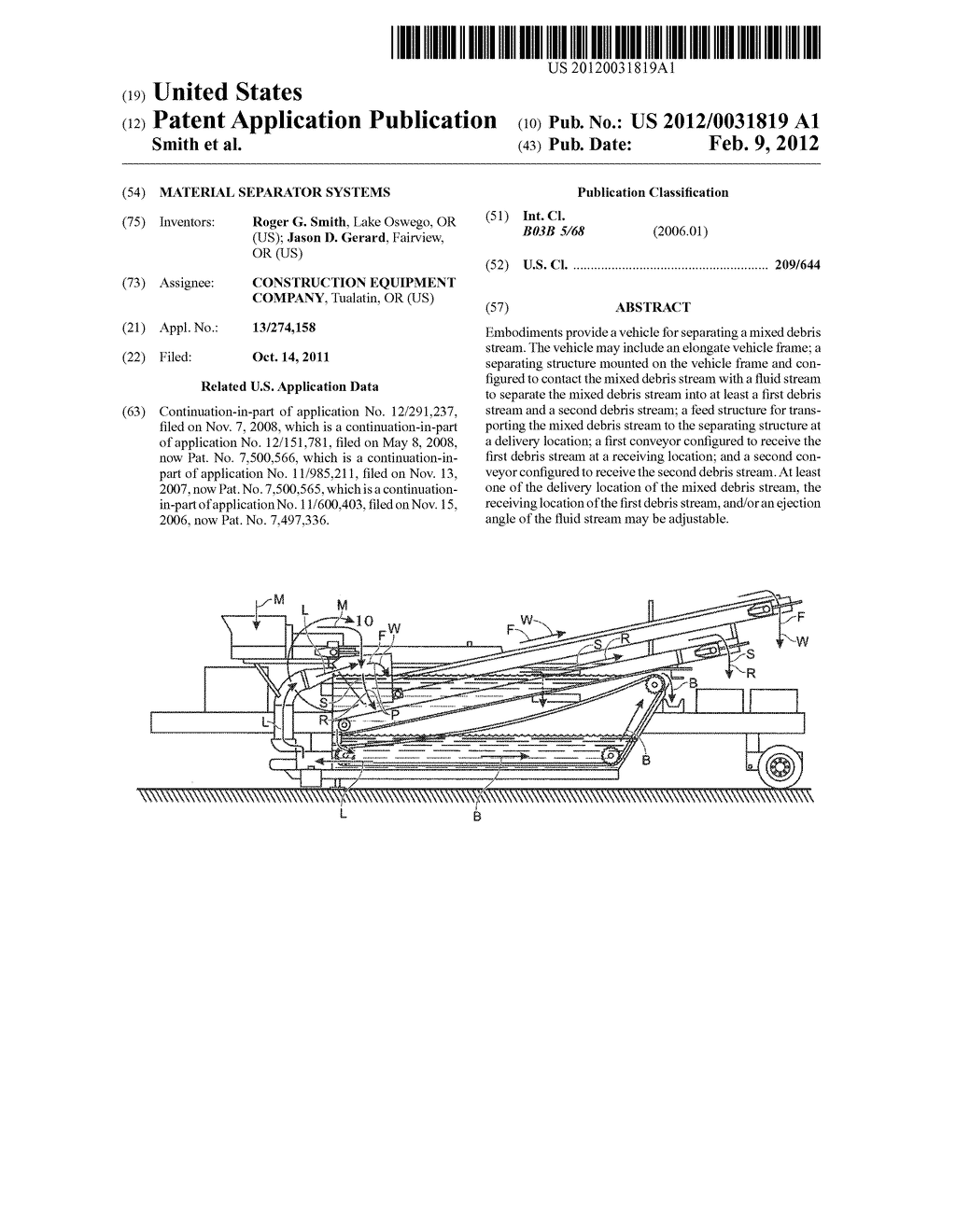 MATERIAL SEPARATOR SYSTEMS - diagram, schematic, and image 01