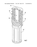 BLOW MOLDING METHOD AND APPARATUS FOR FORMING SQUEEZABLE PLASTIC CONTAINER diagram and image