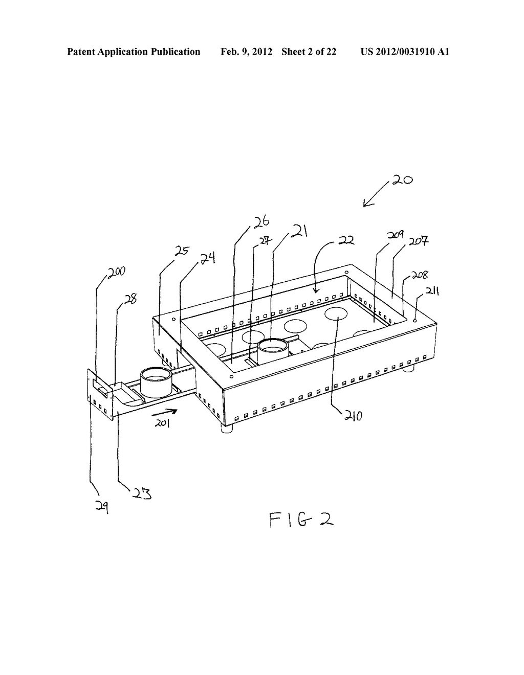 Buffet Serving System - diagram, schematic, and image 03