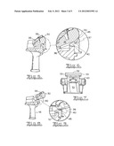 RAILWAY CLIP INSULATOR WITH TWO STABLE POSITIONS FOR STANDBY, PARKED OR     PRELOADED POSITION AND INSTALLED, LOADED OR FINAL POSITION diagram and image