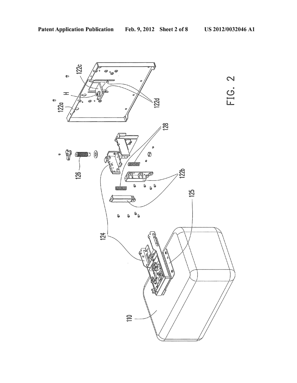 ADJUSTING MECHANISM AND PROJECTOR HAVING THE SAME - diagram, schematic, and image 03