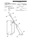 Vertical support system for musical instruments diagram and image