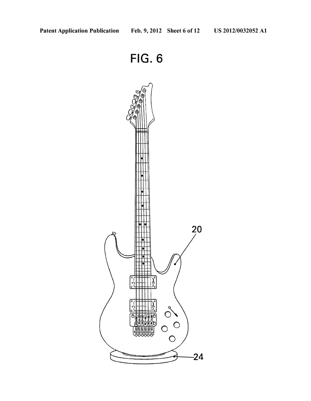 Vertical support system for musical instruments - diagram, schematic, and image 07