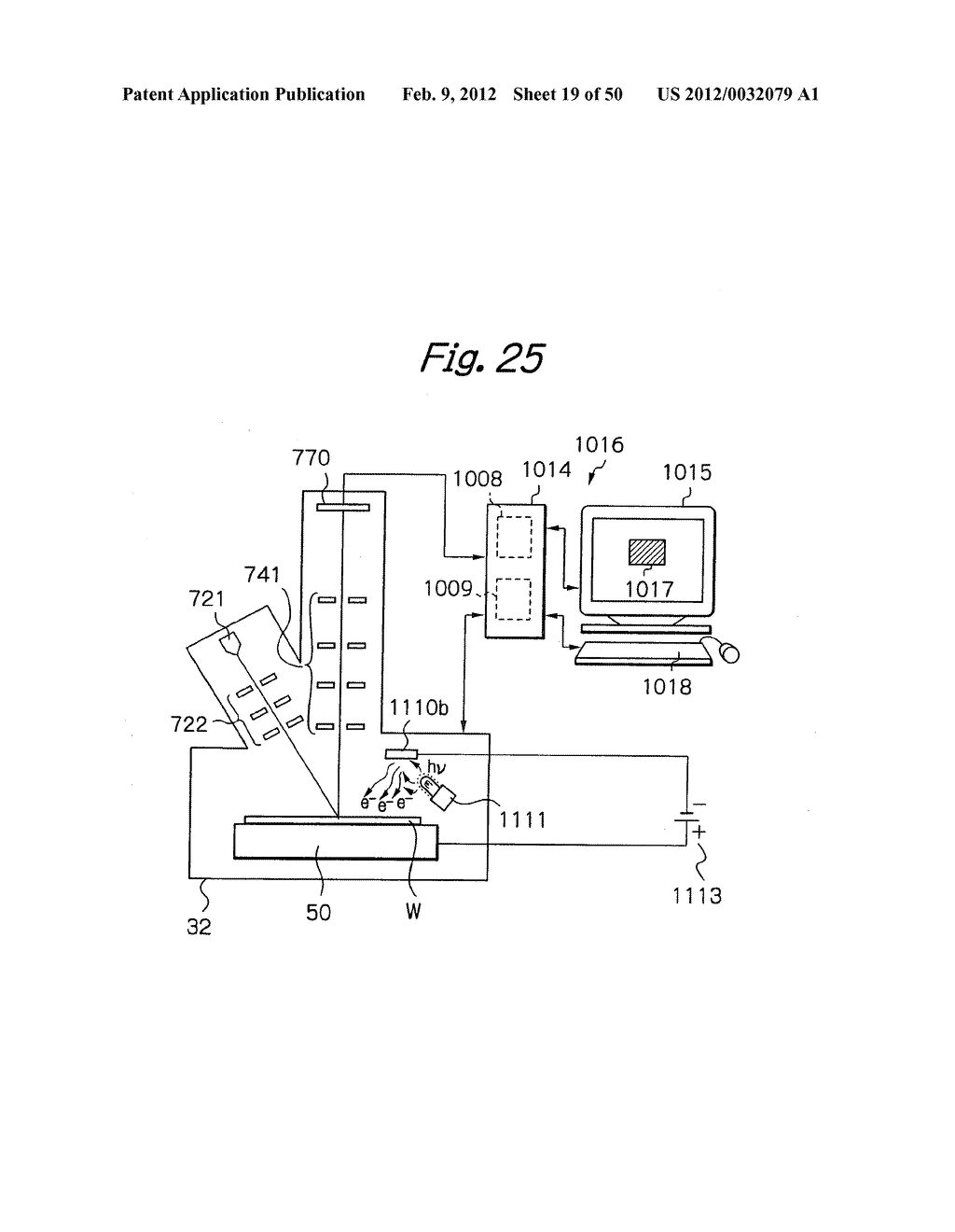 INSPECTION SYSTEM BY CHARGED PARTICLE BEAM AND METHOD OF MANUFACTURING     DEVICES USING THE SYSTEM - diagram, schematic, and image 20