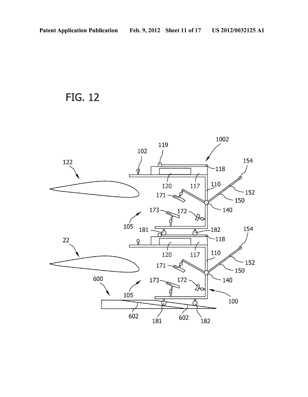 DEVICE FOR HANDLING A WIND TURBINE ROTOR BLADE AND A METHOD FOR HANDLING     WIND TURBINE ROTOR BLADES - diagram, schematic, and image 12