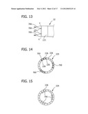 DEVICE FOR HANDLING A WIND TURBINE ROTOR BLADE AND A METHOD FOR HANDLING     WIND TURBINE ROTOR BLADES diagram and image