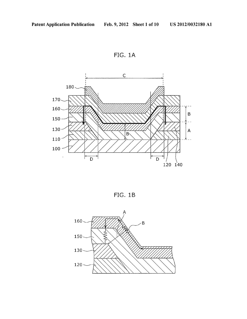 THIN-FILM TRANSISTOR DEVICE AND METHOD OF MANUFACTURING THE SAME - diagram, schematic, and image 02