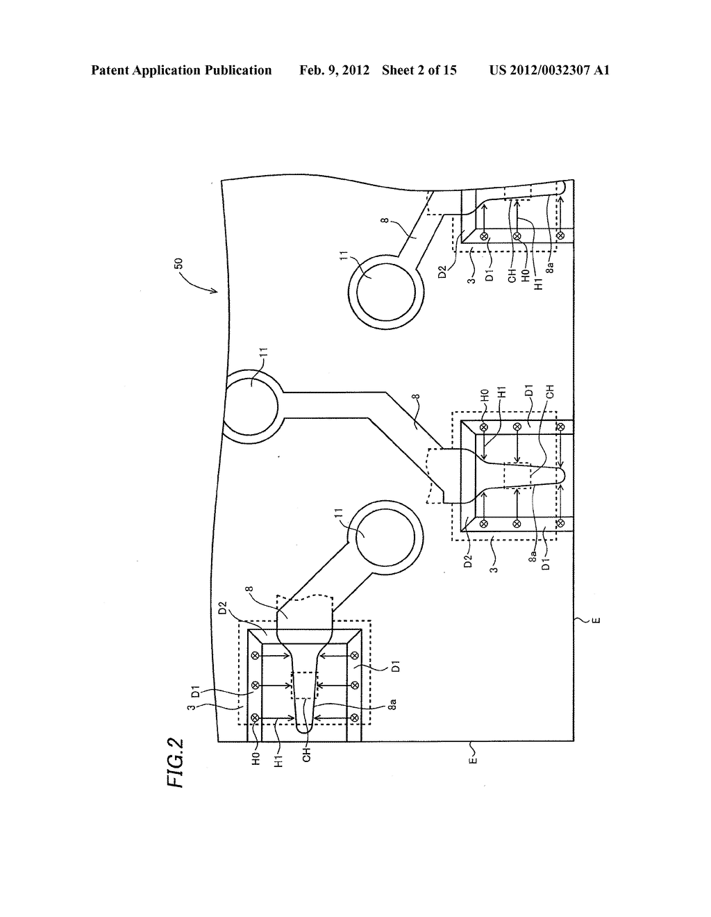 SEMICONDUCTOR DEVICE AND METHOD OF  MANUFACTURING THE SAME - diagram, schematic, and image 03