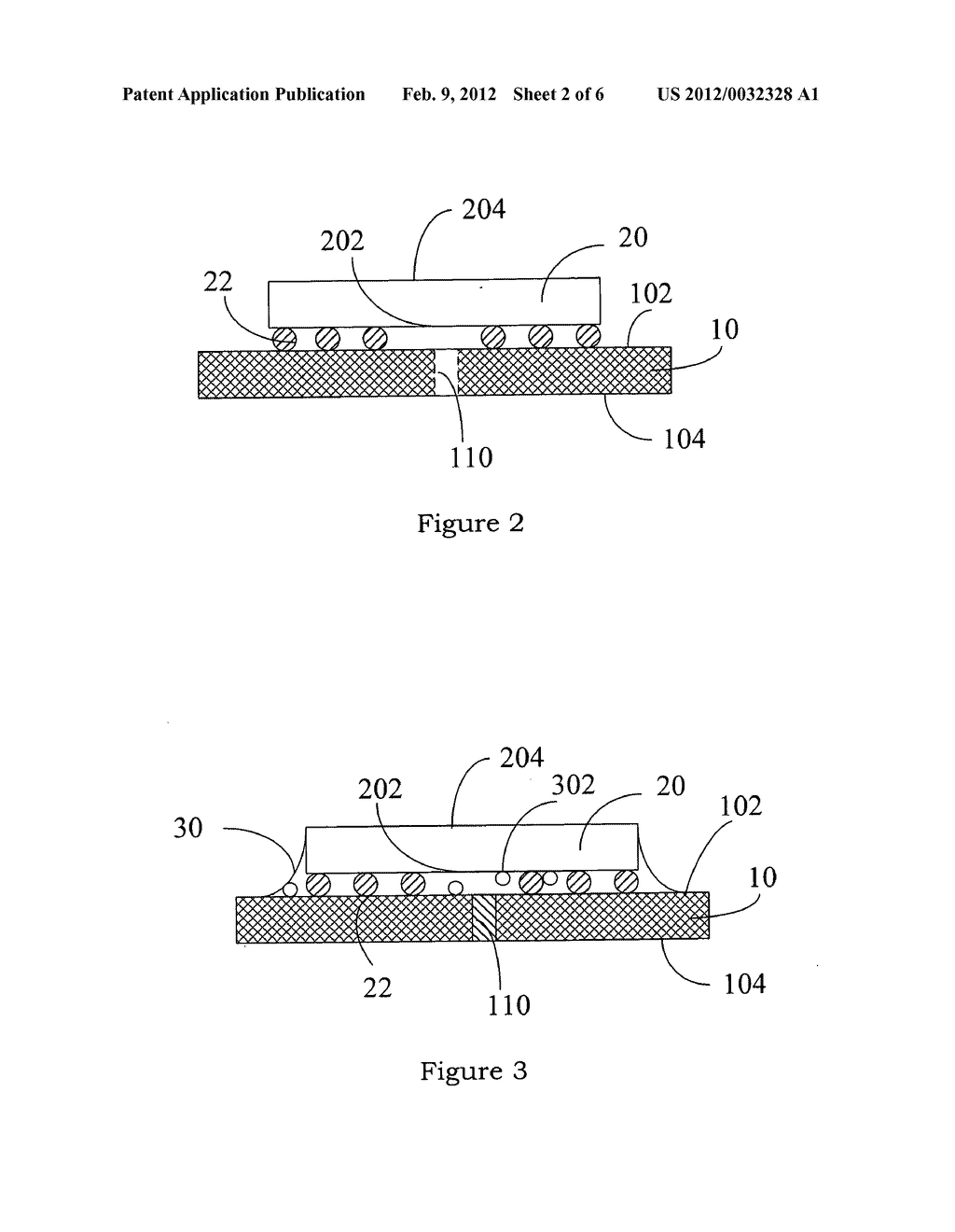 Package structure with underfilling material and packaging method thereof - diagram, schematic, and image 03