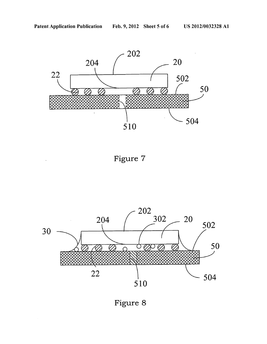 Package structure with underfilling material and packaging method thereof - diagram, schematic, and image 06