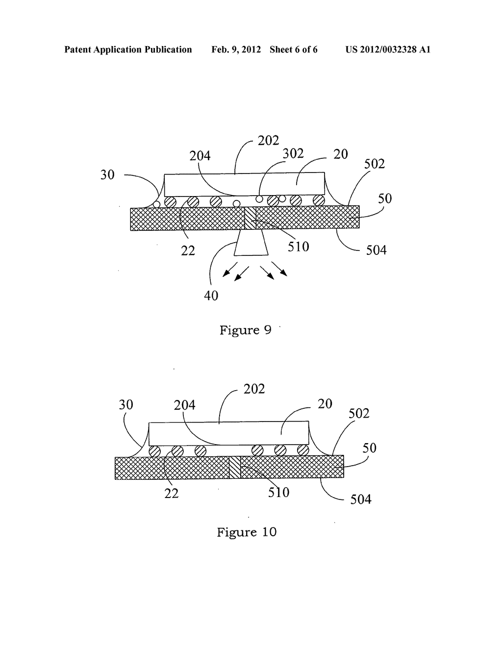 Package structure with underfilling material and packaging method thereof - diagram, schematic, and image 07