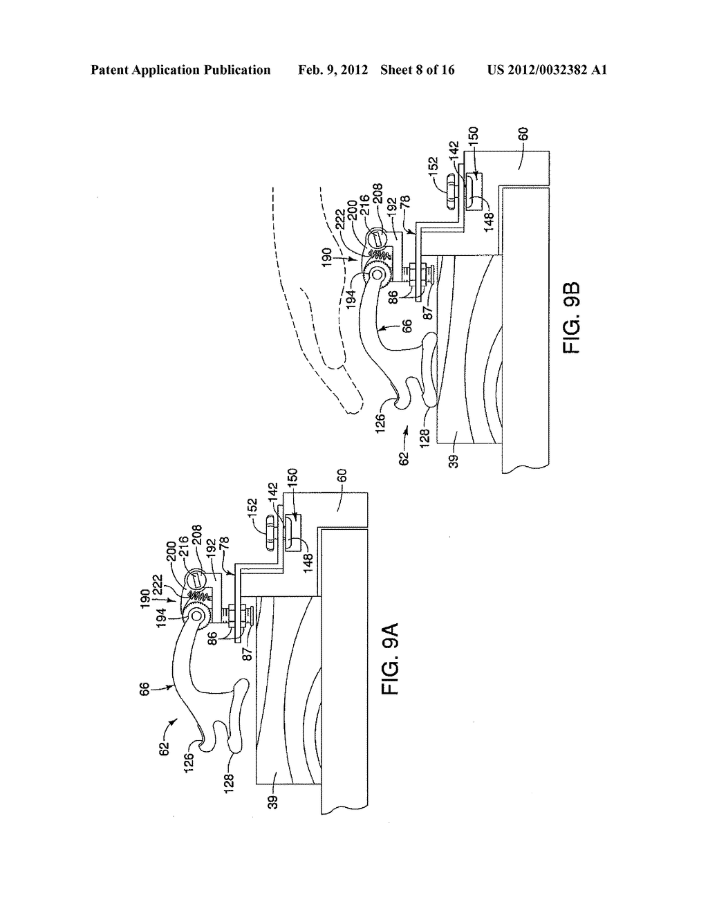 MOVABLE WORK PIECE CLAMPING MECHANISM - diagram, schematic, and image 09