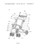 Collapsible Stroller diagram and image