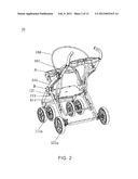 Collapsible Stroller diagram and image