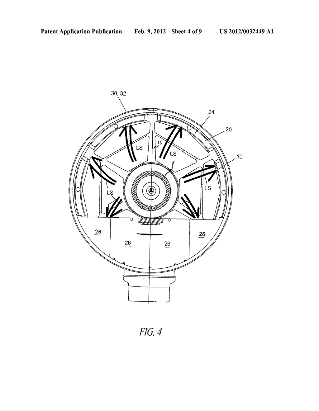 WIND TURBINE COMPRISING A GENERATOR COOLING SYSTEM - diagram, schematic, and image 05