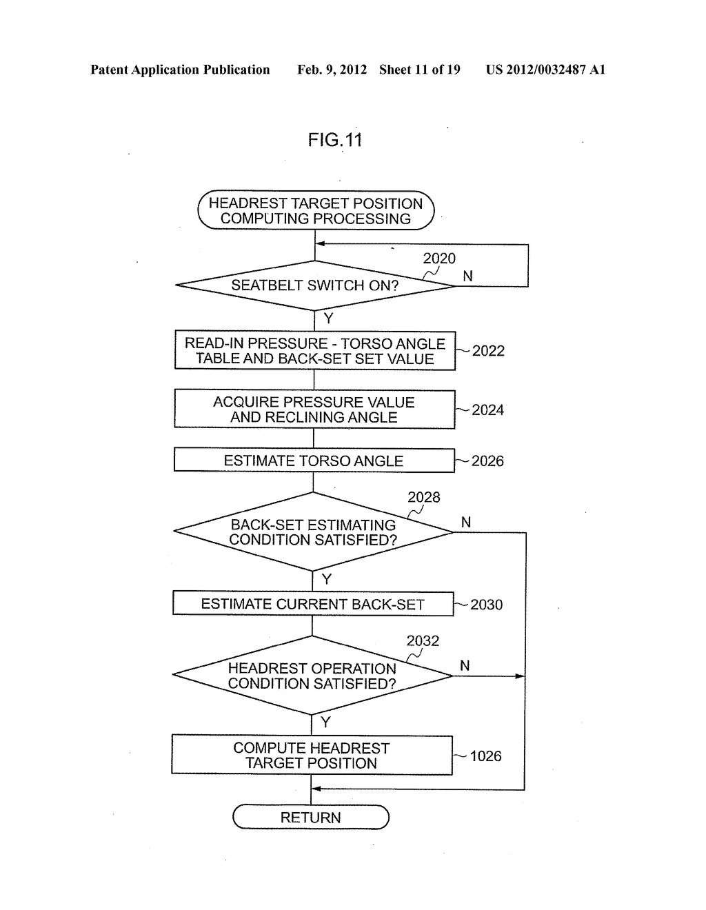 HEADREST DEVICE, METHOD OF ADJUSTING HEADREST POSITIION, AND VEHICLE SEAT - diagram, schematic, and image 12