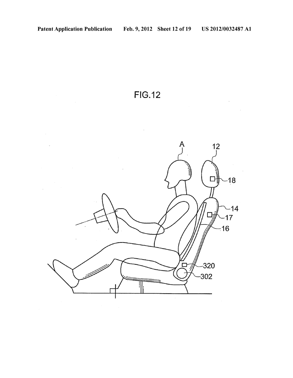 HEADREST DEVICE, METHOD OF ADJUSTING HEADREST POSITIION, AND VEHICLE SEAT - diagram, schematic, and image 13